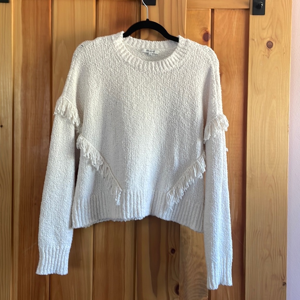Madewell Cream Sweater | Size:Medium
